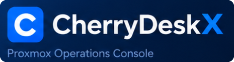 CherryDeskX Proxmox Operations Console