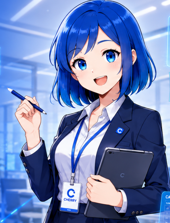 Cherry mascot
